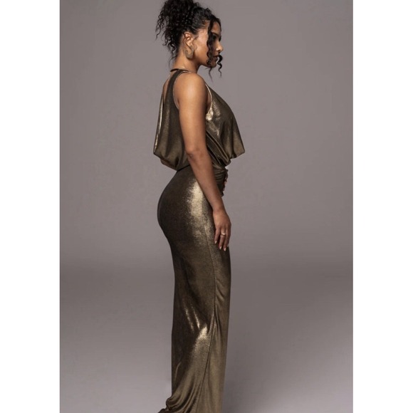 JLUXLABEL Gold Maxi Dress - Picture 4 of 10